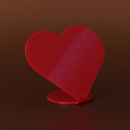 Der Ohrringständer ideal für Schaufenster und Geschäfte. Der exklusiv gefertigte Schmuckstückständer aus neutralem Material kann Schönheit und Glanz der Artikeln ganz gut hervorheben.