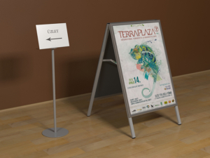 Kundenstopper, Infoständer