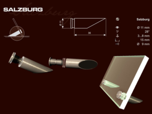 Halter für freistehende Schilder